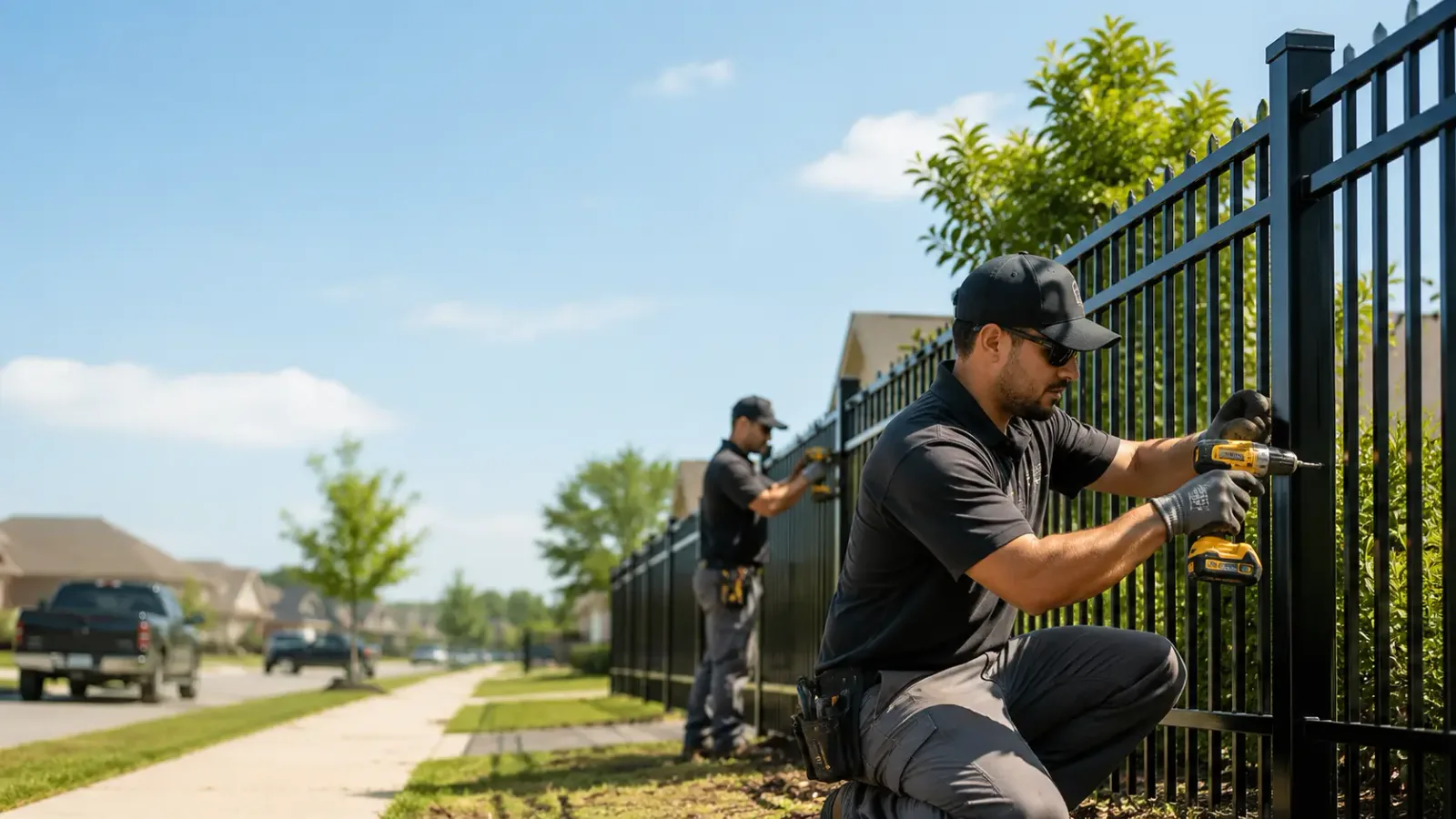 Metal Fence Installation in Montcalm, WV